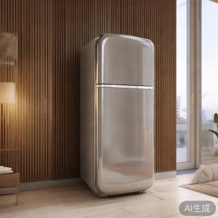 老破小客厅巧放冰箱，空间利用新思路