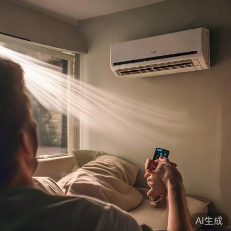 调整风向，均匀室温，避免感冒。