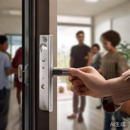 “指纹锁,安全便捷新选择”