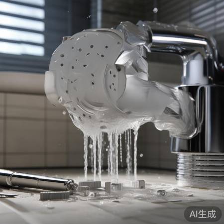 花洒接口损坏，先检查其他部件