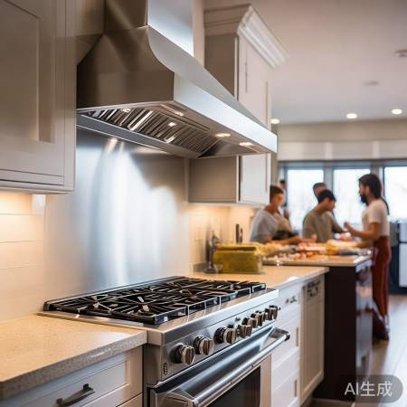 厨房装修油烟机摆放攻略
