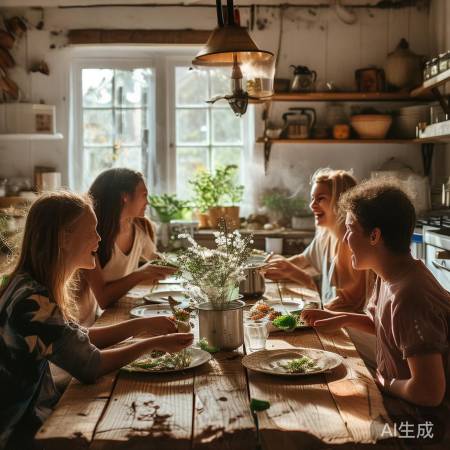 厨房生活，自然简单