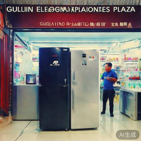 桂林家电广场,实惠防爆冰箱
