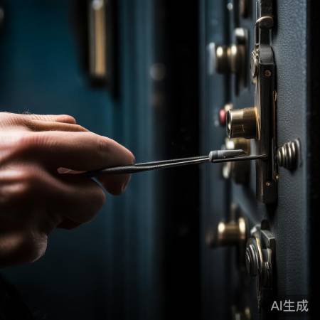 细铁丝撬锁芯
