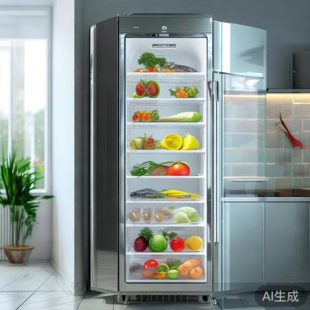 果冻冰箱，保鲜防串味