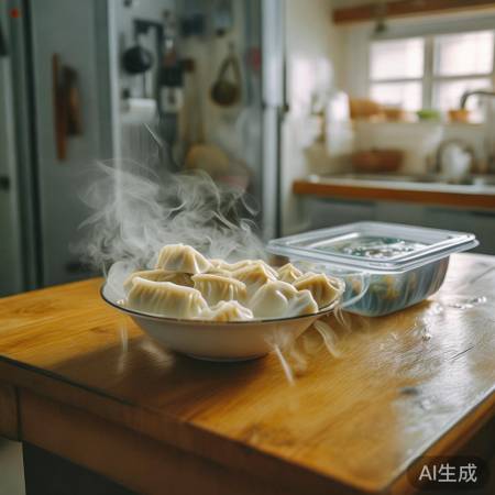 “冷水解冻馄饨，口感佳又抗菌”