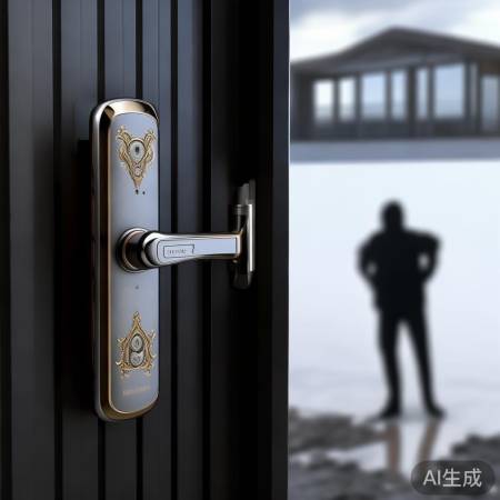 别墅智能锁,金锁级安全