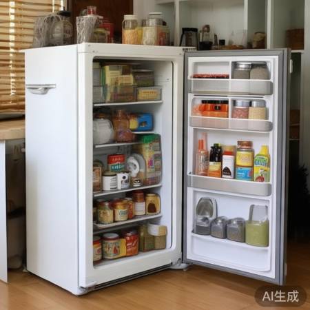 旧冰箱新用途,环保空间省