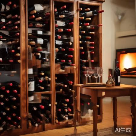 酒柜摆瓶技巧揭秘