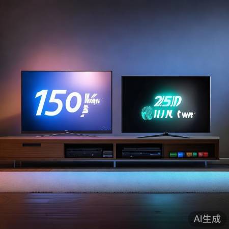 电视功率因类型而异