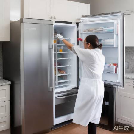 拆卸冷冻层步骤