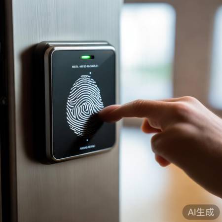 指纹清晰,锁才能开
