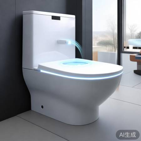 智能马桶自动冲水,节水又方便