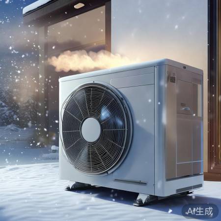 “海尔空气能暖气,节能取暖神器