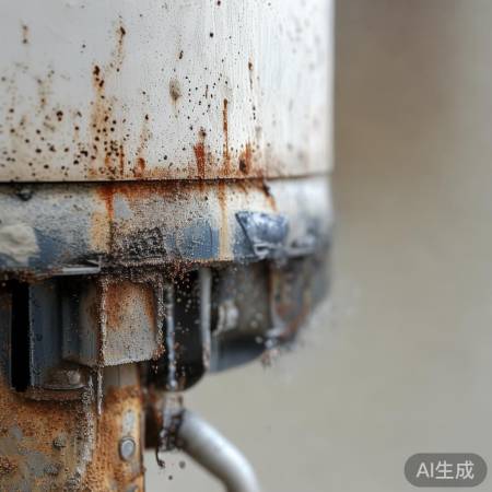 热水器腐蚀或故障,需更换