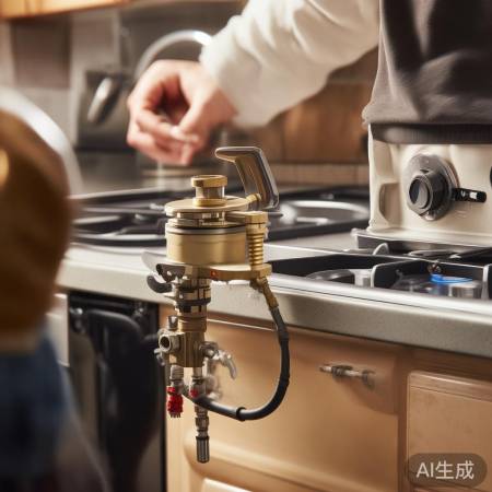 检查燃气阀,确保稳定出水