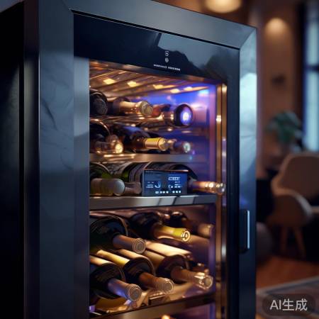智能红酒柜,便捷舒适家居