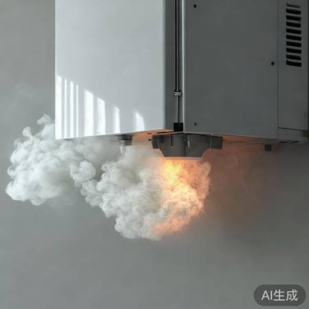 壁挂炉燃烧产刺激废气