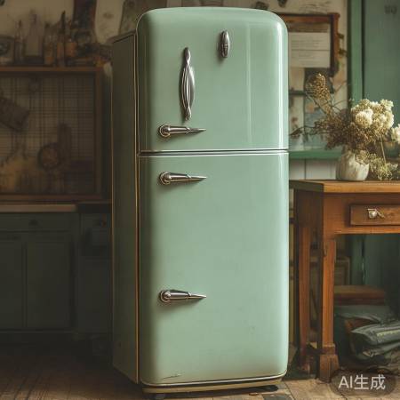 老式冰箱:经典记忆