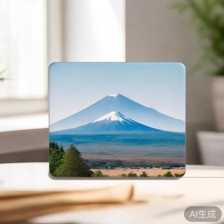 富士山冰箱贴,简约自然风
