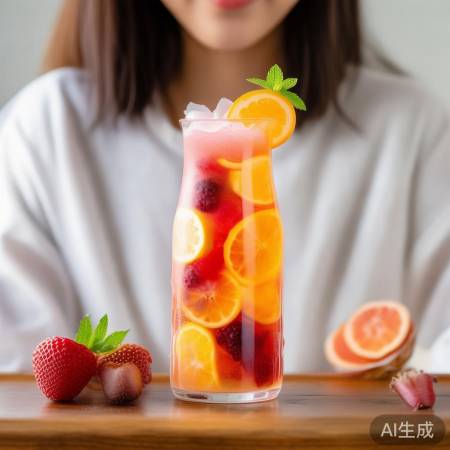 低卡果茶,健康饮品