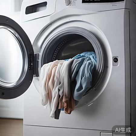 洗衣机内均匀衣物