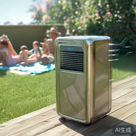 “夏天,便携半导冷神器,清凉一