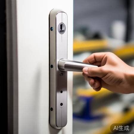 安装把手,注意方向