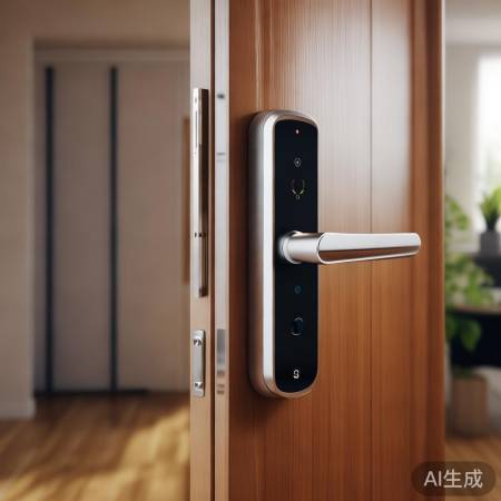 智能锁时尚易用，提升家居档次
