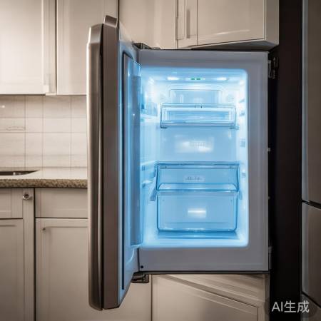冰箱门未关严,外壳热
