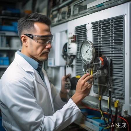 空调加氟后检查排气