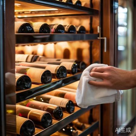 小酒柜清洁，红酒更清新