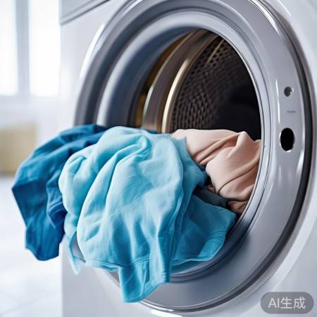洗衣勿过满,低泡洁净佳
