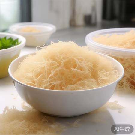 大燕窝分块冷冻,取用方便