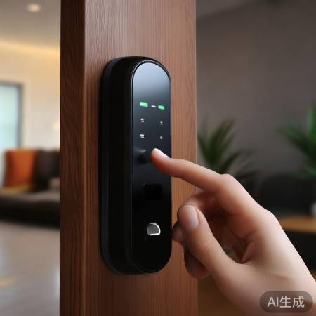 指纹锁,简单易用