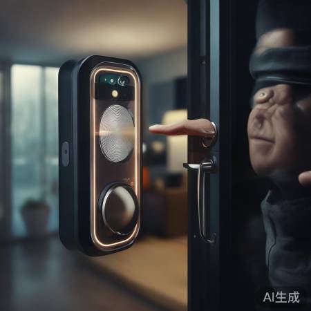 “霸菱指纹锁,安全可靠”