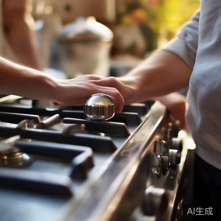 检查燃气阀,确保打开