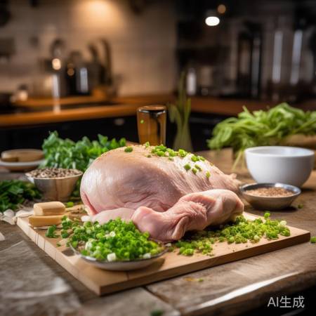 新鲜鸡腿,家常调料必备
