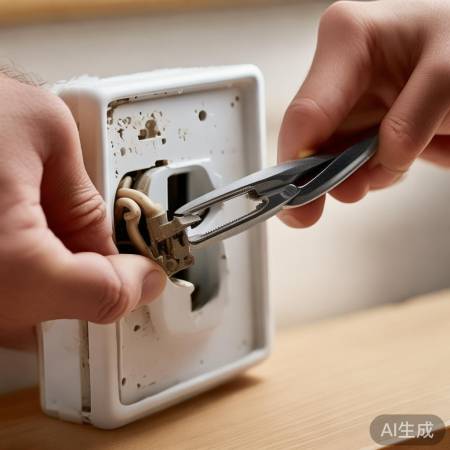 拆螺丝,轻松取插座
