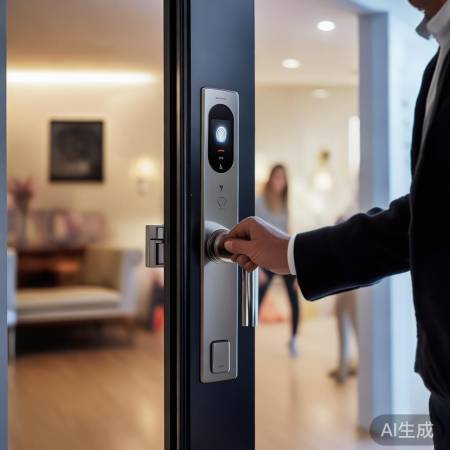 手机指纹开门,方便又安全