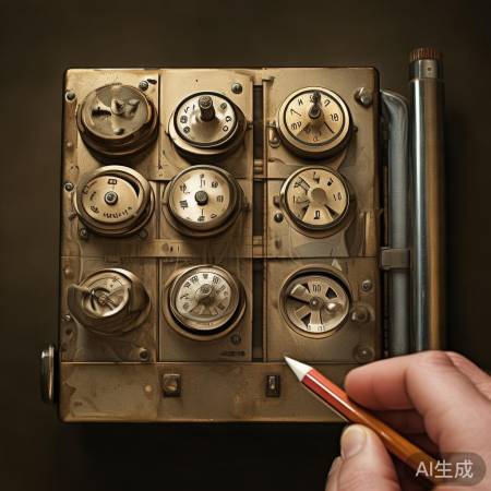 机械锁转盘解密法