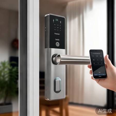 指纹锁安装简单,远程控制神奇