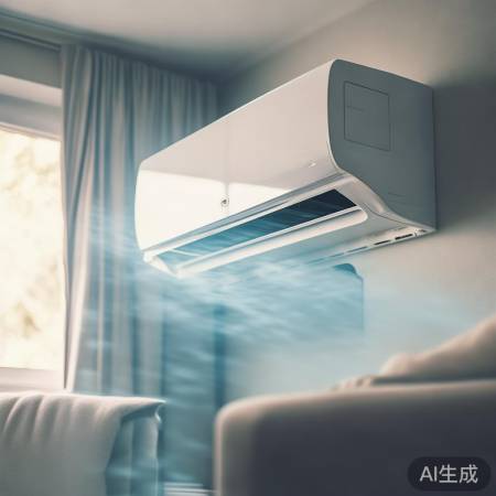 空调角落摆放,舒适无干扰