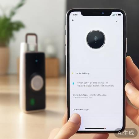 连接指纹锁，输入PIN码