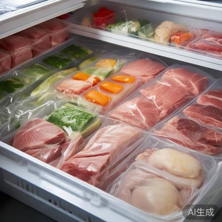 冷冻室:分装冻品,卫生方便