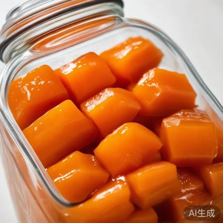 “密封保存柿子饼防霉变”