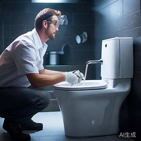 安装软管，检查漏水