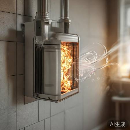 壁挂炉连接处噪音,似瓶塞漏气