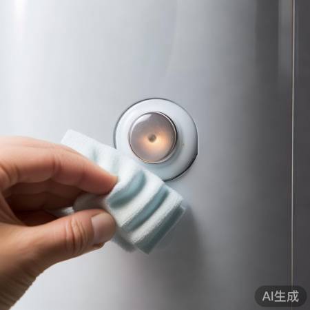 热水器灯不亮,湿布擦擦亮