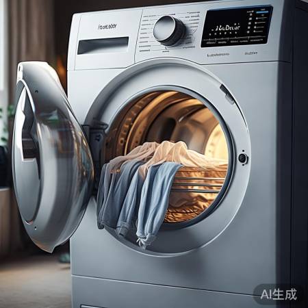 洗衣机自动烘干,冬天无忧晾衣